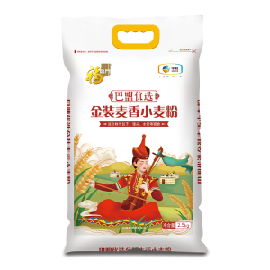 中粮福临门巴盟优选金装麦香小麦粉 2.5kg